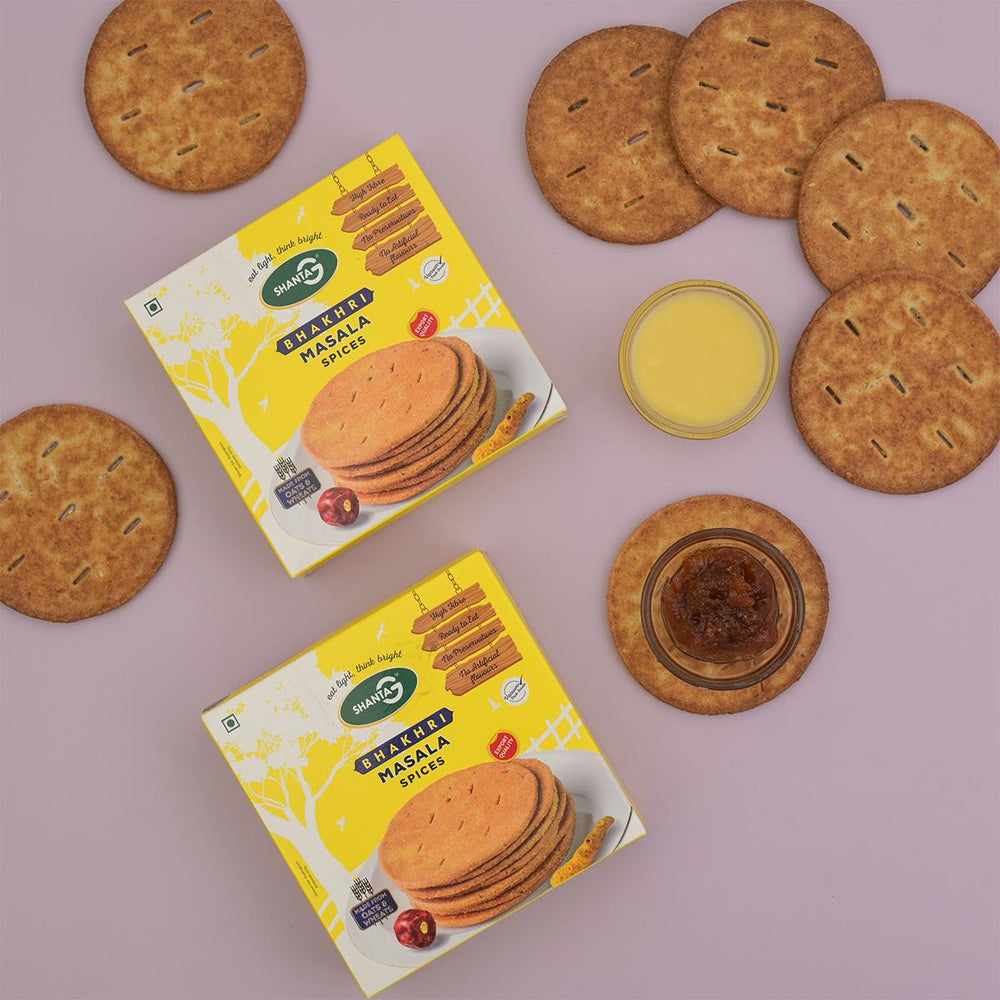 Masala Wheat Round Bhakhri