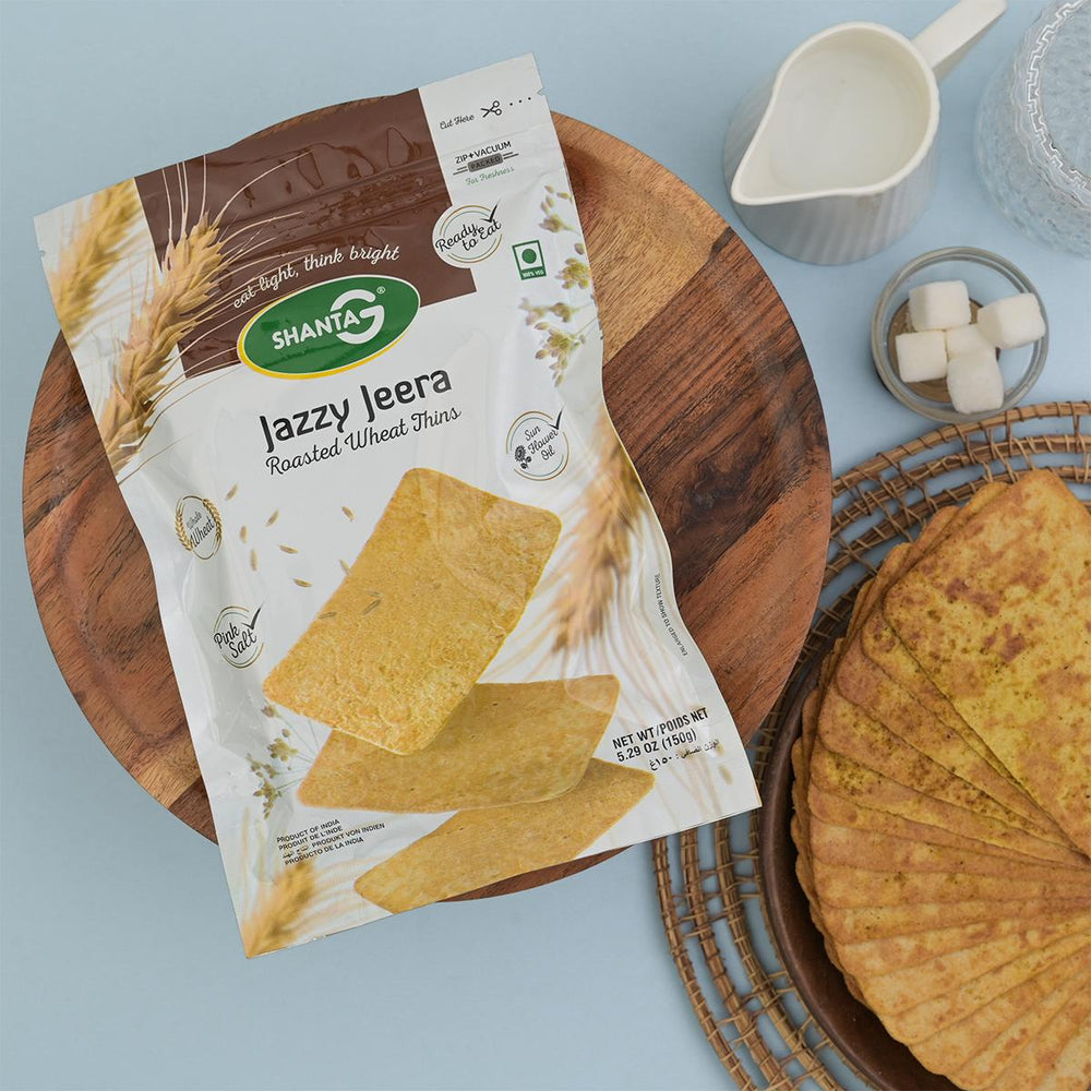 Jazzy Jeera Wheat Thins