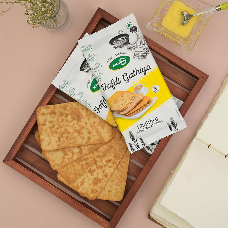 Fafadi Gathiya Wheat Crisps Khakhra